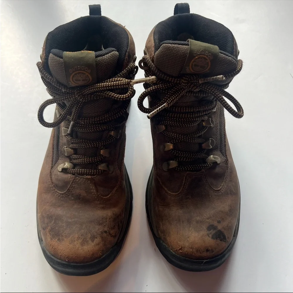 Timberland Brown Genuine Leather Hiking Boots